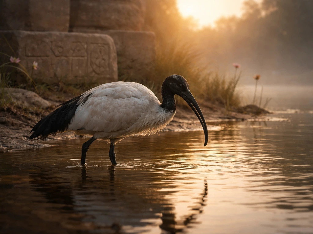 Wading Bird Sacred in Ancient Egypt: Identify and Meaning