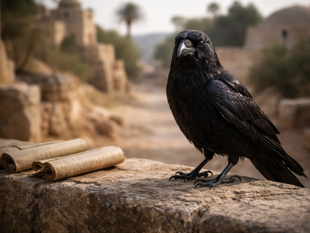 Crow Bird Meaning in the Bible: Passages and Practical Insight