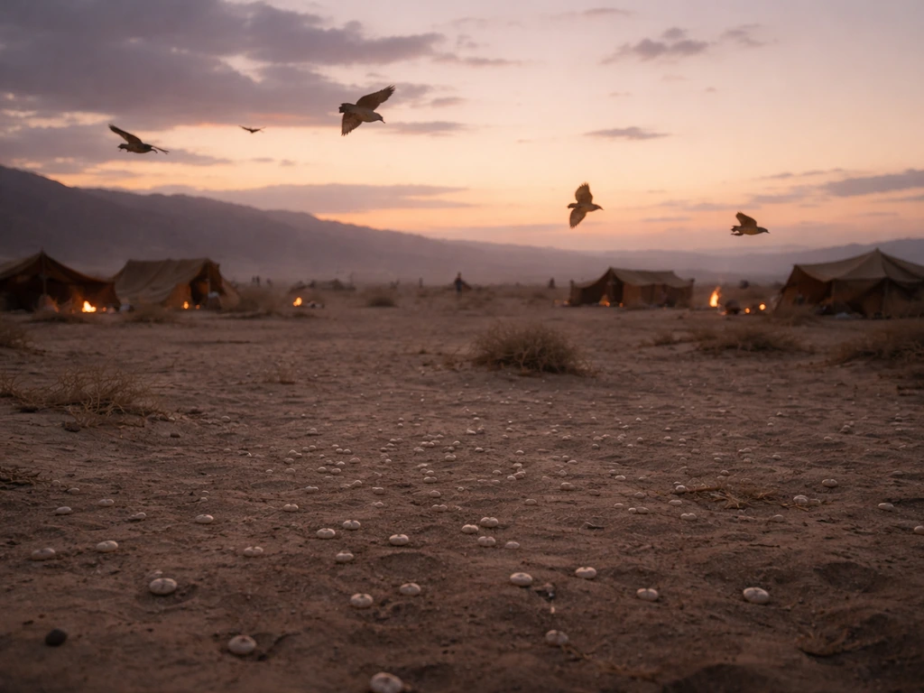 What Bird Did God Provide for Meat in the Wilderness?
